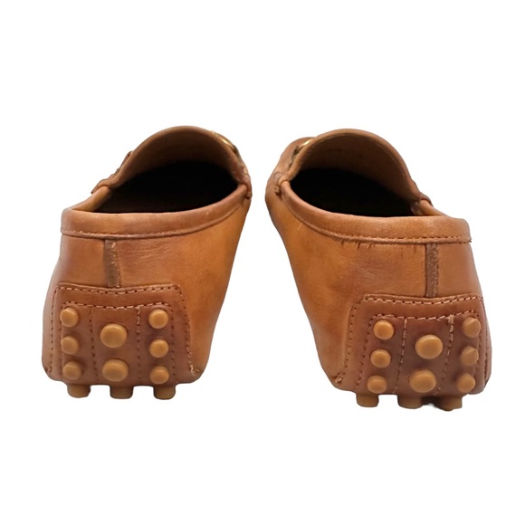 GUCCI Damo Horsebit Leather Driving Loafers - Picture 7 of 12